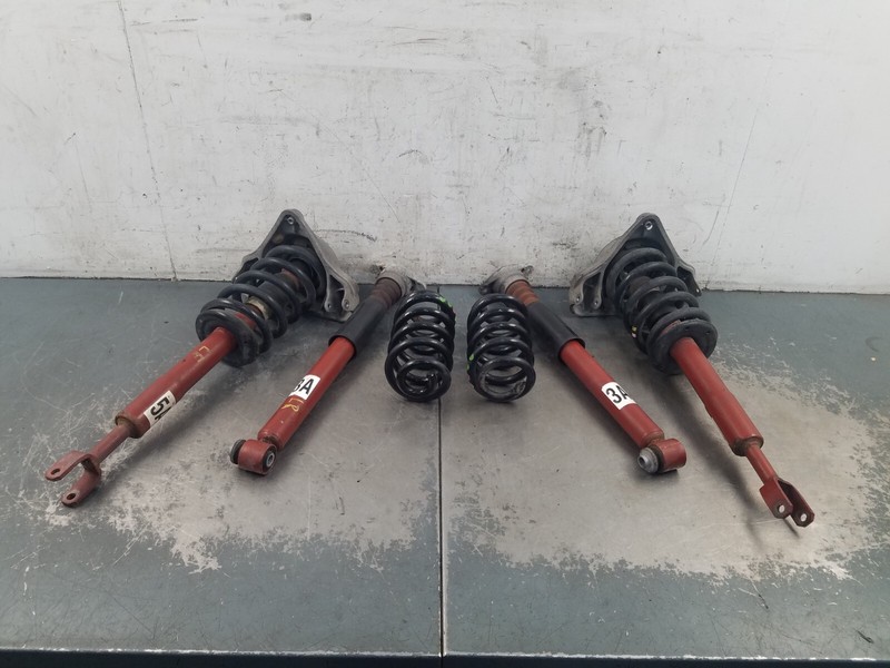 2007 Audi S6 Quattro C6 Sport Strut Shock Spring Set #5876 Y5