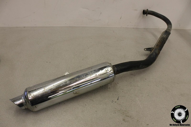 2007 Hyosung Gt250 Full Exhaust System Header Pipe Muffler GT 250 07