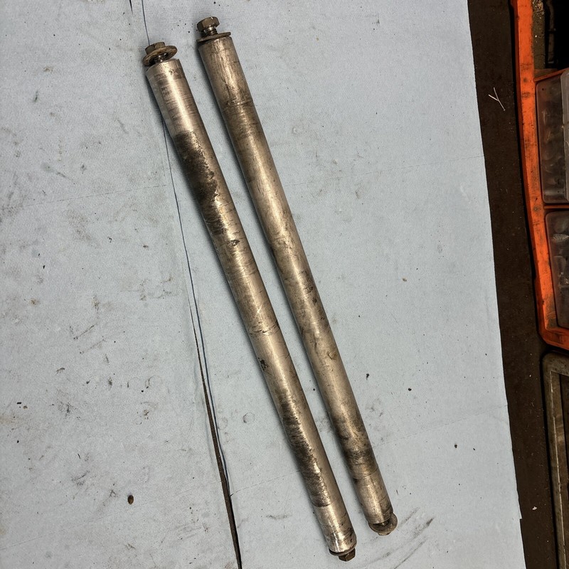 1977 1978 Sno-jet SST 440 Vintage Snowmobile Track Suspension Shafts