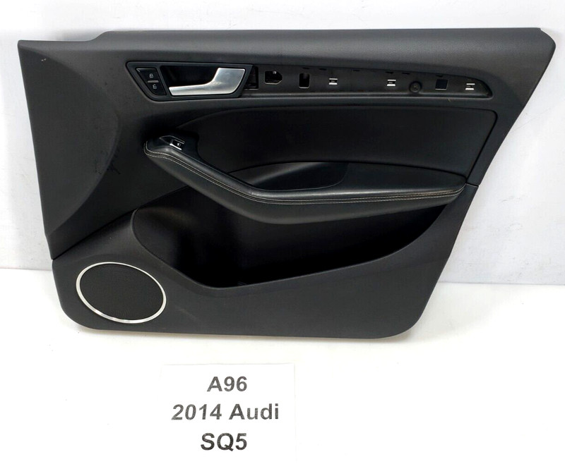 ✅ 13-17 OEM Audi SQ5 Q5 Front Right Passenger Interior Door Trim Panel Black