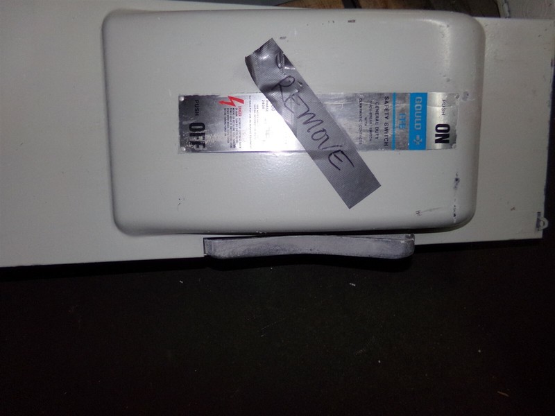 Gould ITE JN424 Safety Switch31" x 13"*FREE SHIPPING*