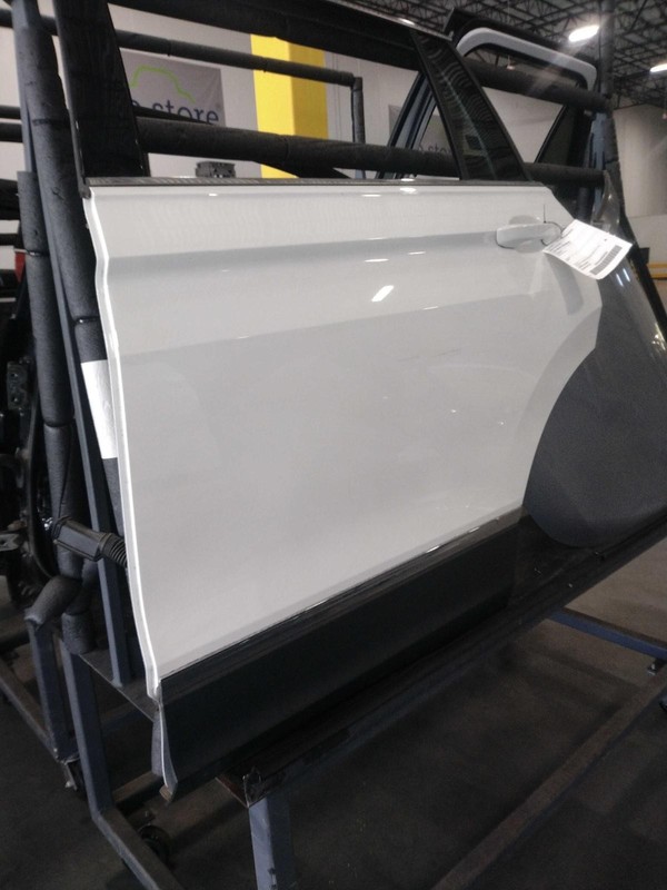 2021 Volkswagen Tiguan Left Door Glass White Good Condition 658423