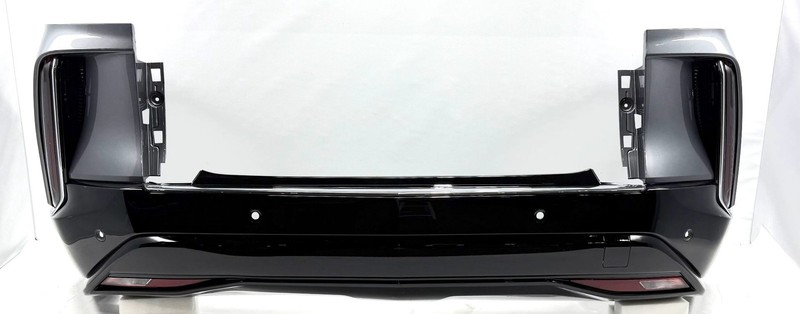 2023 Cadillac Lyriq Rear Bumper Assembly Satin Gray G9K With Tail Lights OEM