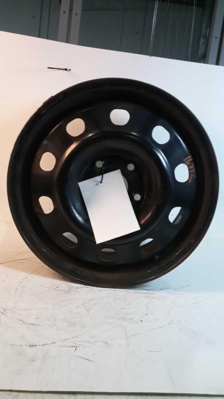 2016 Dodge Journey 17 Grey Steel Wheel OEM 04726431AA 6.5 Width 77000mi
