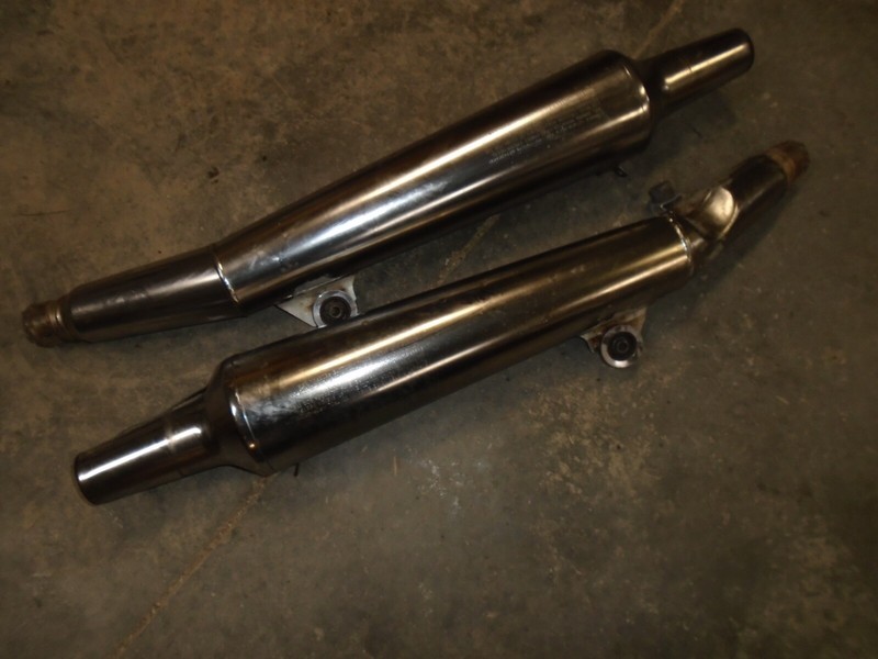 1987 Yamaha Venture XVZ1300 XVZ 1300 Exhaust Muffler System Pipes Silencer 1986