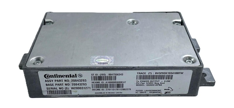 2010-2013 Chevy Equinox UE1 Onstar Telematics Communication Module OEM 20843293