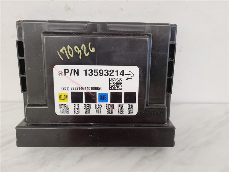 Chassis ECM Body Control BCM Left Hand Dash Fits 15-20 IMPALA 572693