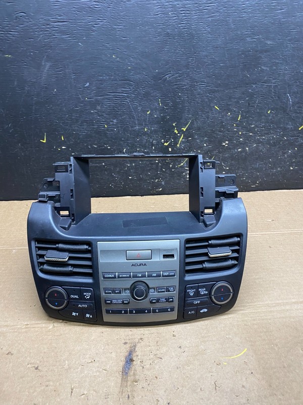 2007-2009 Acura RDX Dash Climate Control Radio Control Panel Air Vent W6585 DG