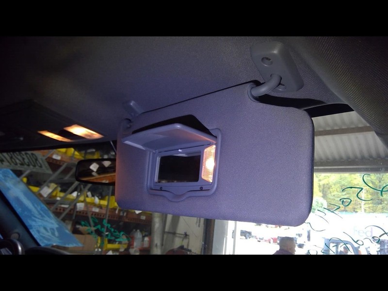 Passenger Sun Visor Illuminated Fits 10-14 FORD F150 RAPTOR 1687677