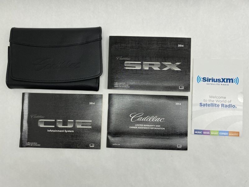 Owners Manual 2014 Cadillac SRX 81040