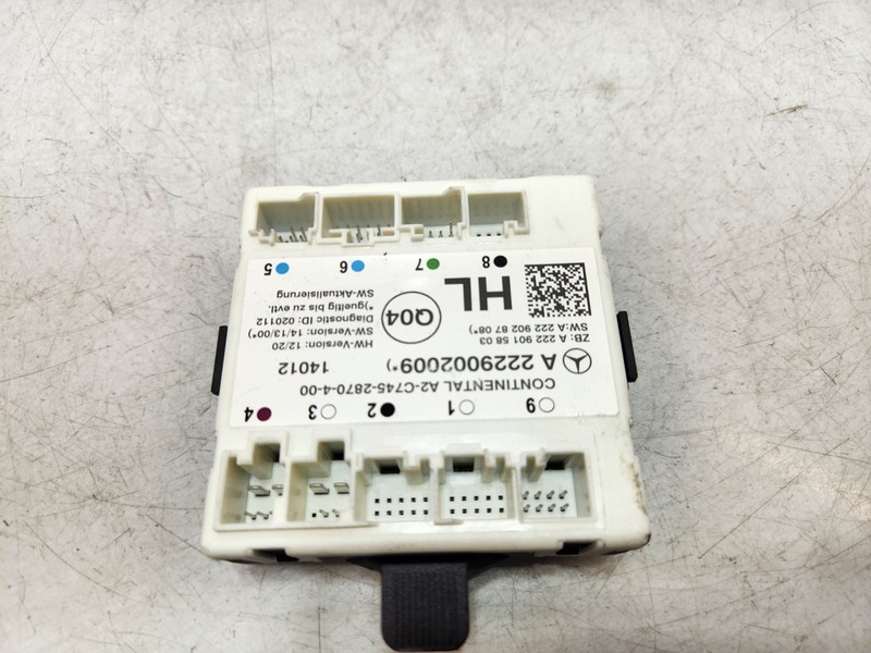 ✅ 15-21 OEM Mercedes W205 C300 Rear Left Driver Door Control Module
