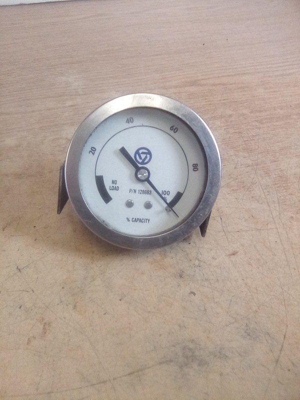 Quincy 128663 0-100 % Capacity 2.5" Gauge