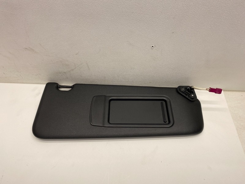 2012-2015 BMW X1 RIGHT PASSENGER SIDE SUN VISOR BLACK OEM