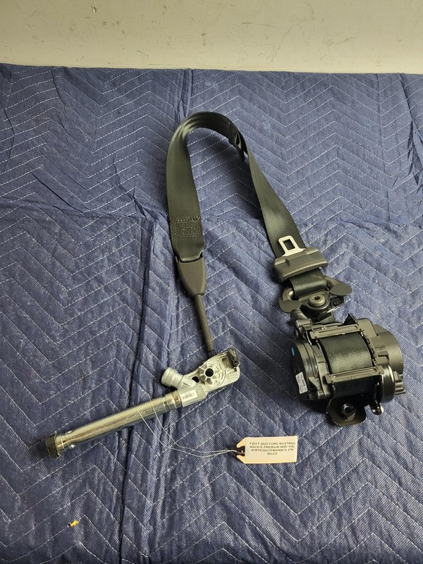 Used Oem Ford Right Passenger Front Seat Belt Retractor 2021-2025 Mustang Mach-E