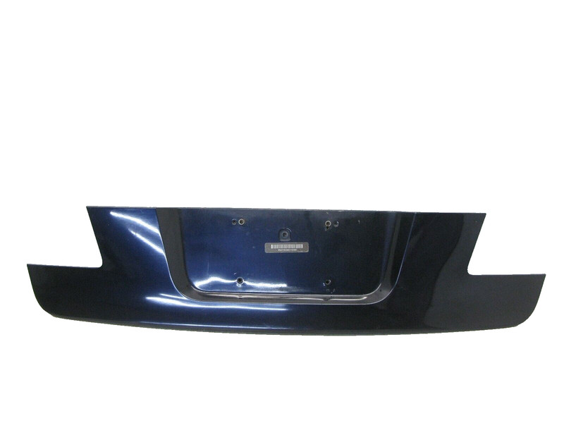 2009-2015 BMW 740 750 760 TRUNK LID LICENSE PLATE TRIM PANEL ( A89 BLUE) 100923C