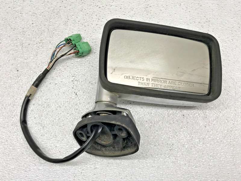 92 - 96 Jaguar XJS Series 3 Right Passenger Side View Door Mirror Chrome