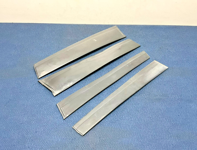 85–91 BMW E30 318i 325iX M3 Sedan Exterior Door Trim Covering Front Rear SET OEM