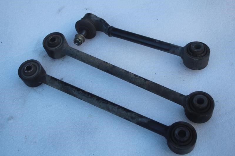 1999-2003 ACURA TL CL LEFT DRIVER SIDE REAR LOWER CONTROL ARMS 3 PIECES