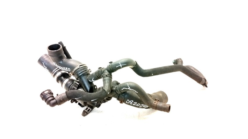 10-13 JAGUAR X351 XJ XJL 5.0 S/C ENGINE COOLING THERMOSTAT PIPE SET OEM 082024B