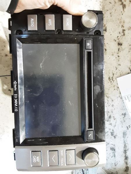 16-17 Toyota TUNDRA Radio Display And Receiver w/Navigation ID 510119 on Face