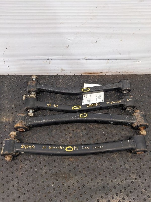 18-20 WRANGLER REAR UPPER & LOWER CONTROL ARM SET1193775