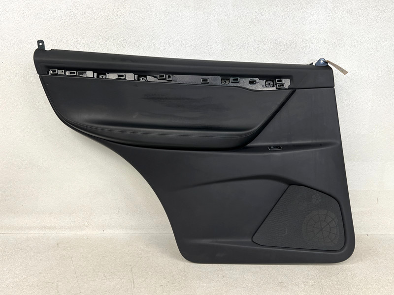 ⭐2016-2020 TESLA MODEL X REAR LEFT DRIVER INTERIOR DOOR PANEL BLACK OEM LOT2740