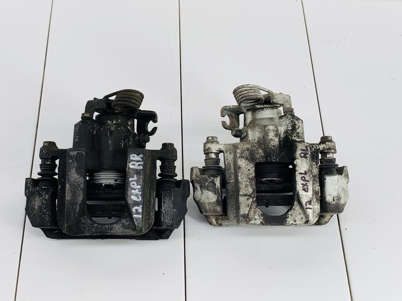 11-19 FORD EXPLORER 4WD REAR RIGHT & LEFT SIDE ABS BRAKE CALIPER SET OF 2 OEM