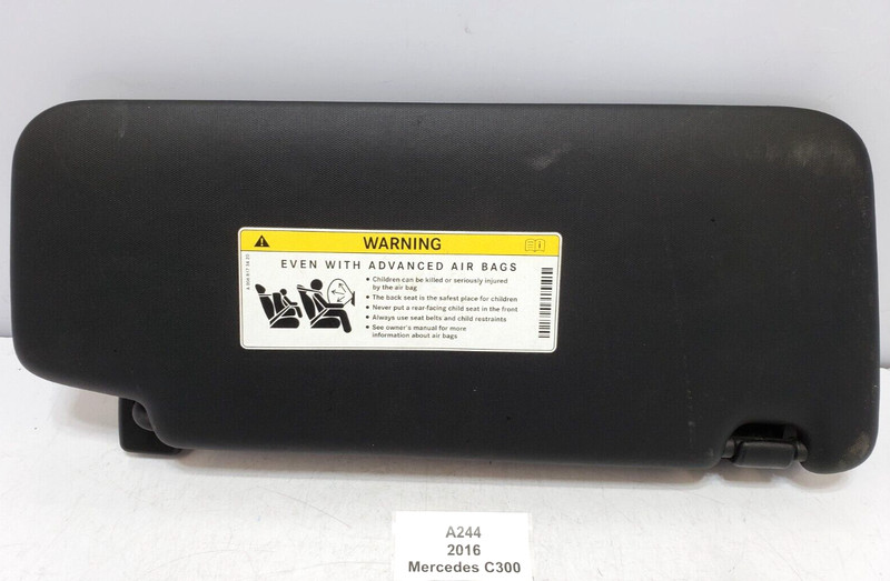 ✅ 15-20 Mercedes W205 C300 C63 Front Left Driver Sunvisor Sun Visor Cover