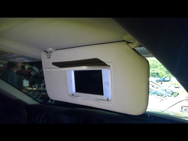 Passenger Sun Visor Illuminated Sedan US Built Fits 13-17 ACCORD 1628194