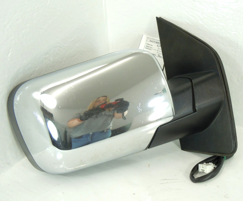04-09 Nissan Titan Power Door Mirror Passenger Right Single Arm W/O Memory OEM