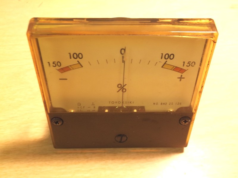 USED TOYO KEIKI BH225/26 LOAD METER GAUGE FREE SHIPPING