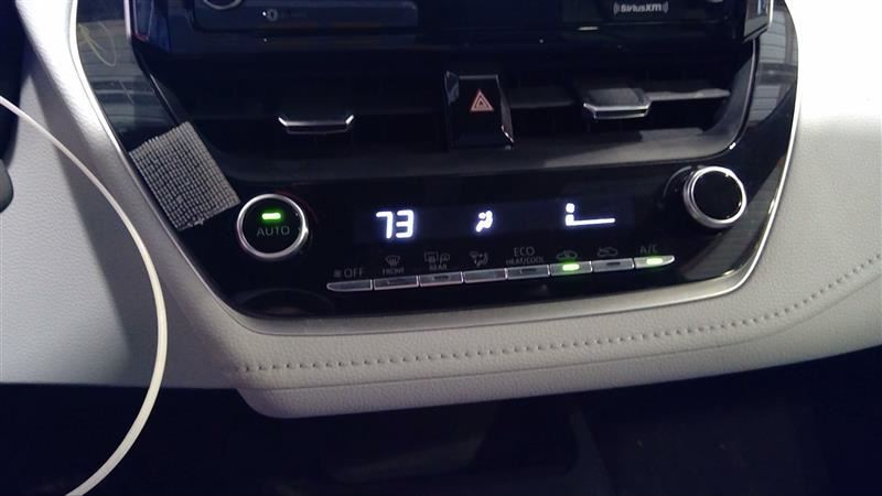 COROLLA 2021 Temperature Control 3257118