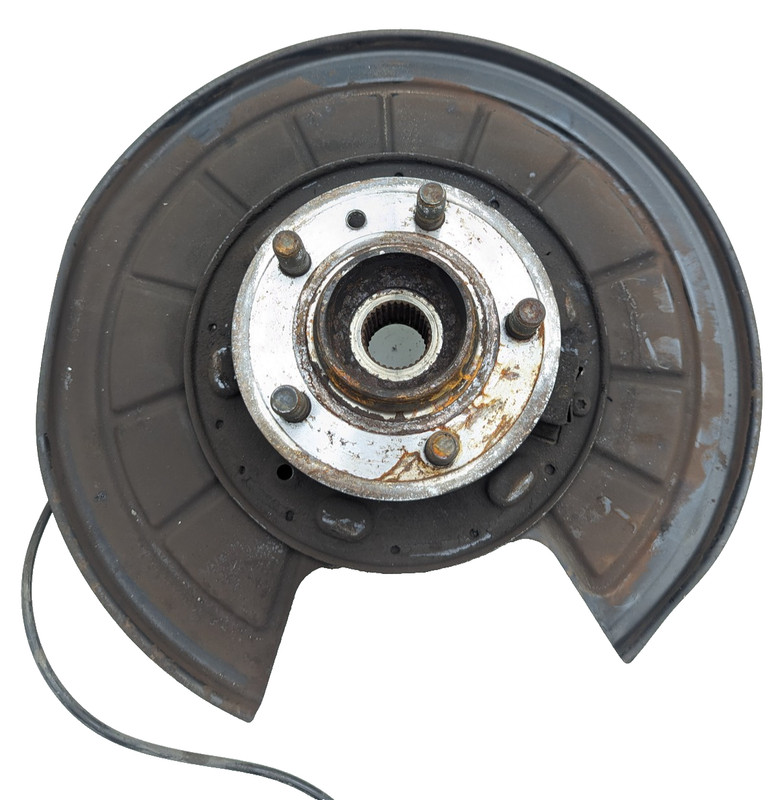 10-16 Land Rover Range Rover Sport Rear Left Side Spindle Knuckle Wheel Hub OEM