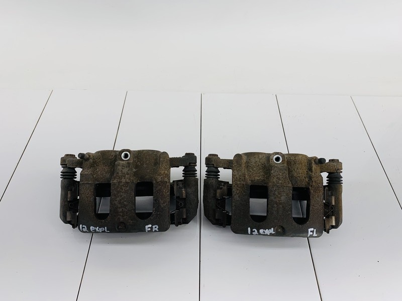 11-19 FORD EXPLORER 4WD FRONT RIGHT & LEFT SIDE ABS BRAKE CALIPER SET OF 2 OEM