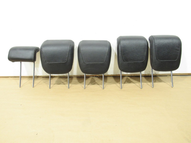 07-12 Mercedes GL550 X164 2011 Rear 2nd 3nd Row Seat Headrest Set 5 PCS |:A