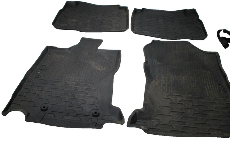 2020-2025 SUBARU LEGACY FRONT & REAR FLOOR MAT LINER COVER ALL WEATHER SET OEM
