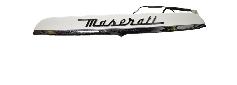 MASERATI REAR EMBLEM MOLDING WITH CAMMERA FACTORY OEM