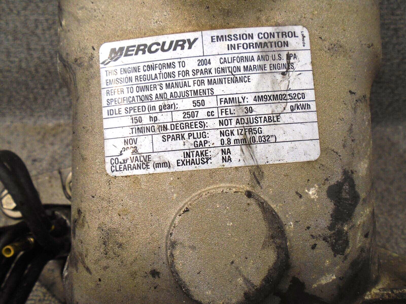 AIR HANDLER THROTTLE BODY ASSY 885594T03 MERCURY OUTBOARD EFI 135-175 HP