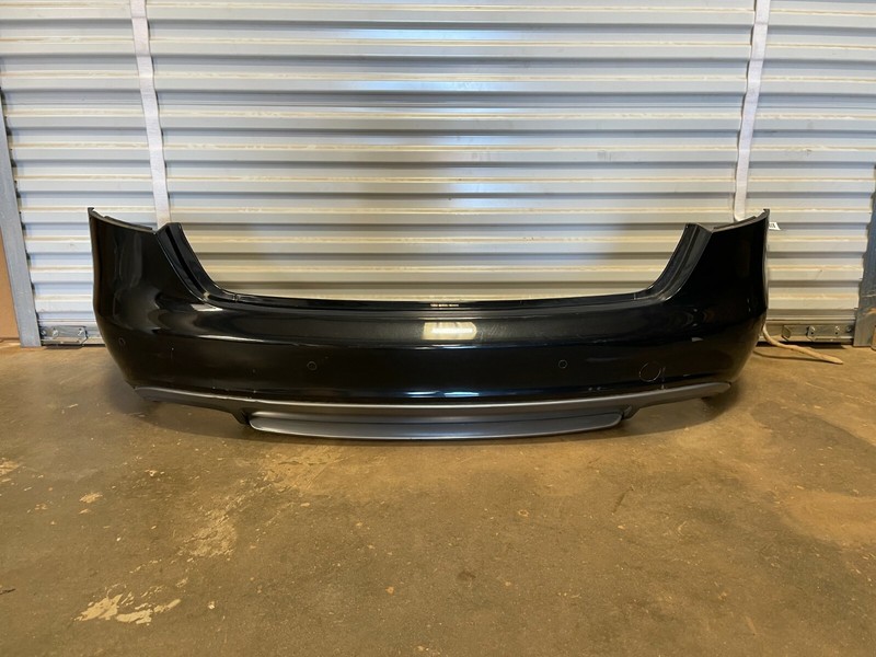 2010-2012 AUDI S4 A4 REAR BUMPER COVER ASSEMBLY PARK ASSIST SENSORS SCRATCHES