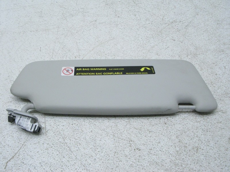 09-12 AUDI B8 A4 S4 SEDAN WAGON LEFT DRIVER WINDSHIELD SUN VISOR OEM 040522B