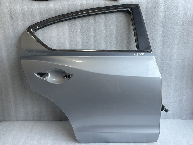 2016 2017 2018 2019-2022 ACURA ILX RIGHT PASSENGER REAR DOOR SHELL LUNAR SILVER