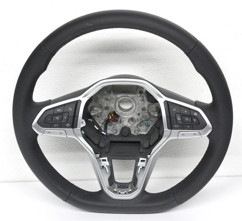 OEM Steering Wheel For Volkswagen Atlas Cross Sport Black Leather 3G0-419-089-AT