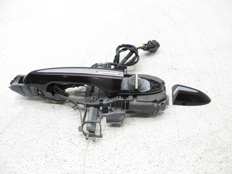 10-19 JAGUAR X351 XJ XJL XJR XJR575 DOOR HANDLE EXTERIOR KEY LEFT FRONT OEM 0905