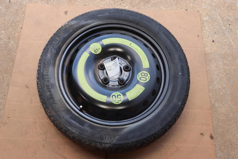 2010-2013 MERCEDES E-CLASS E350 W212 WHEEL SPARE CONTINENTAL 155/70 R17 110M OEM