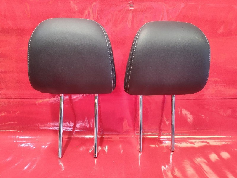 2015-2019 Subaru Legacy & Outback FRONT Seat Headrest Set Black Leather