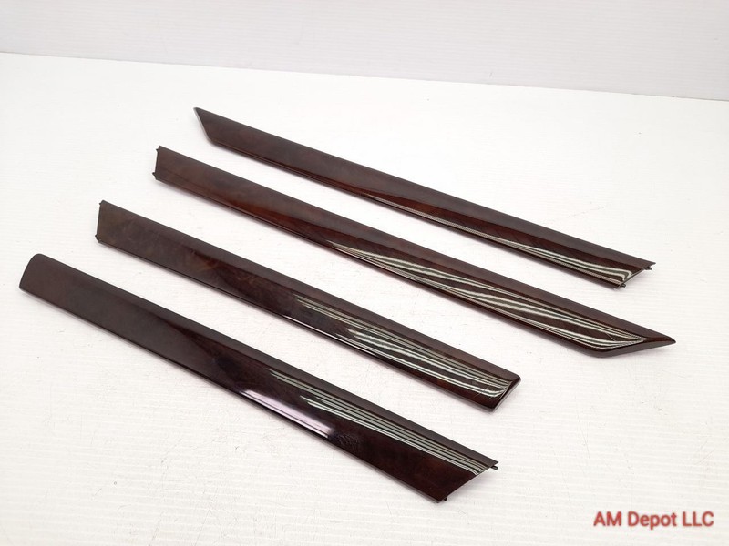 2002 BMW 330xi 330i 325i 325xi E46 Sedan Door Panel Wood Grain Trim 4pc Myrte