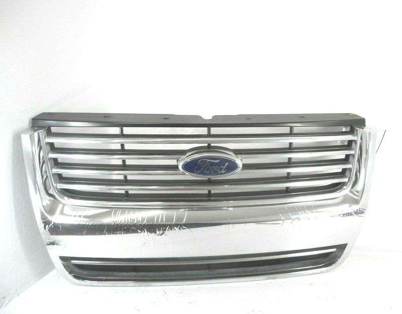 Ford Explorer Upper Grille Chrome 4 Bar Design OEM 2006-2010