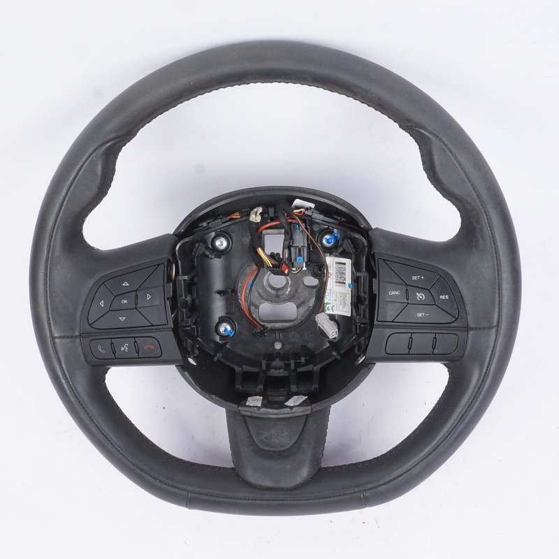 2016 - 2018 FIAT 500X DRIVER STEERING WHEEL W/AUDIO CRUISE CONTROL SWITCHES OEM