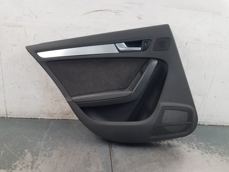 2012 Audi S4 Quattro B8 Left Rear Driver Door Panel #1717 A8