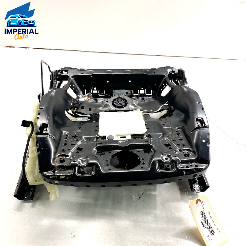 11-17 PORSCHE CAYENNE FRONT RIGHT PASSENGER SEAT LOWER TRACK FRAME W MOTOR OEM